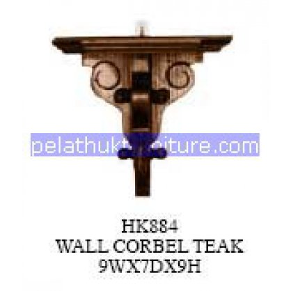 Wall Corbel Teak Antique Reproductions   Indonesia Furniture