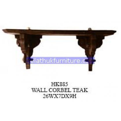 Wall Corbel Teak B Antique Reproductions   Indonesia Furniture