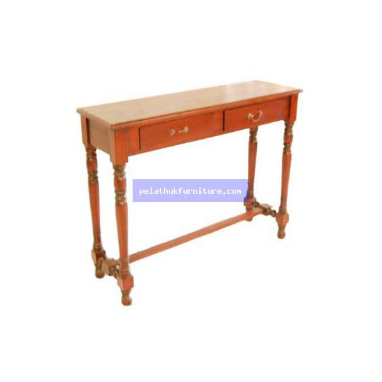 Hall Table with Two Drawer . Antique Reproductions  Side Tables, Small Tables and Consoles Indonesia Furniture