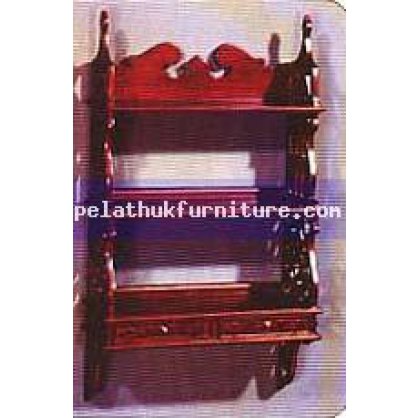 Hanging Rack with 2 Drawer Carved Antique Reproductions  Plantstands and Accessories Indonesia Furniture