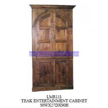 Teak Entertainment Cabinet Antique Reproductions   Indonesia Furniture