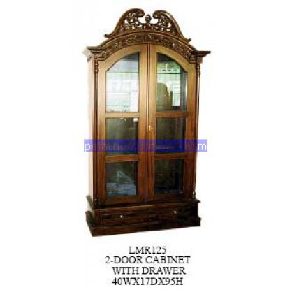 2 Door Cabinet With Drawer Antique Reproductions   Indonesia Furniture