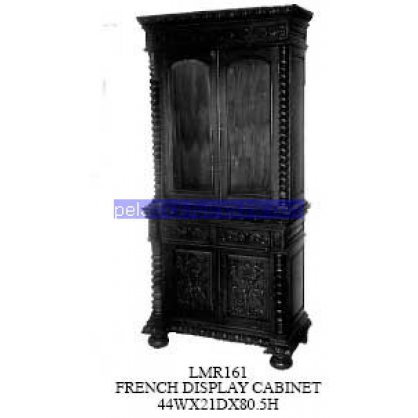French Display Cabinet Antique Reproductions   Indonesia Furniture