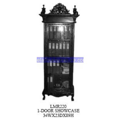 1 Door Showcase Antique Reproductions   Indonesia Furniture