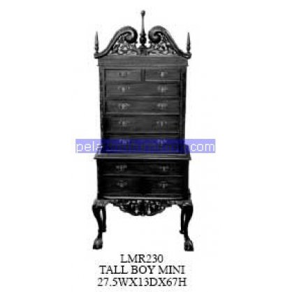 Tall Boy Mini Antique Reproductions   Indonesia Furniture