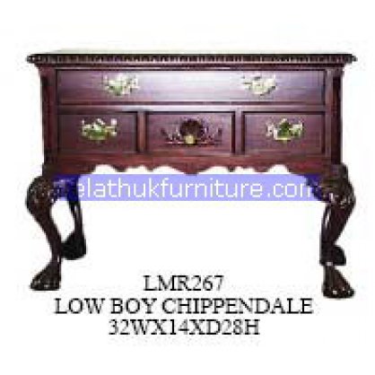 Low Boy Chippendale Antique Reproductions   Indonesia Furniture