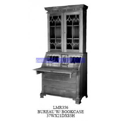 Bureau With Bookcase Indonesia Furniture