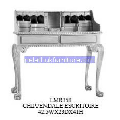 Chippendale Escritoire Antique Reproductions   Indonesia Furniture