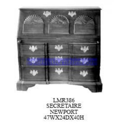 Secretaire Newport Antique Reproductions   Indonesia Furniture