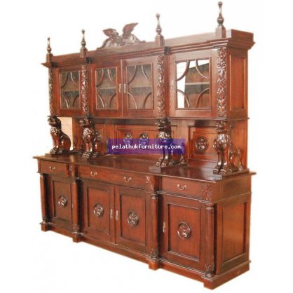 Lion Cabinet. Antique Reproductions  Cabinets, Bookcases, Sideboards  Indonesia Furniture