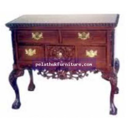 Lowboy Chippendale Pensylvania Antique Reproductions  Cabinets, Bookcases, Sideboards  Indonesia Furniture