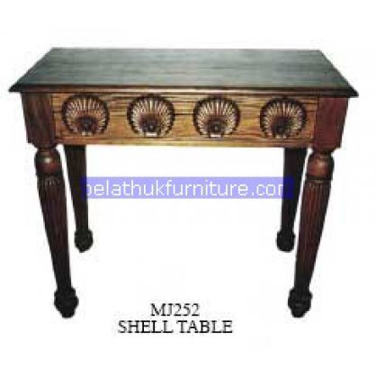 shell table Antique Reproductions   Indonesia Furniture