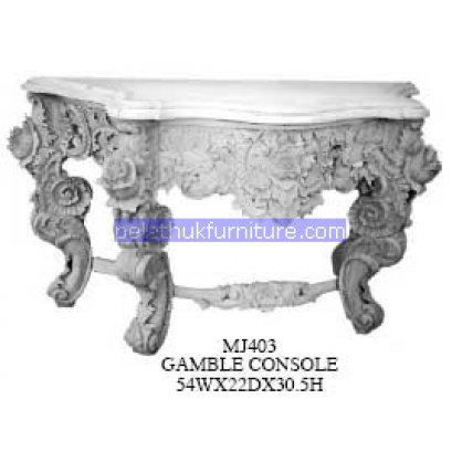 Gamble Console Antique Reproductions   Indonesia Furniture