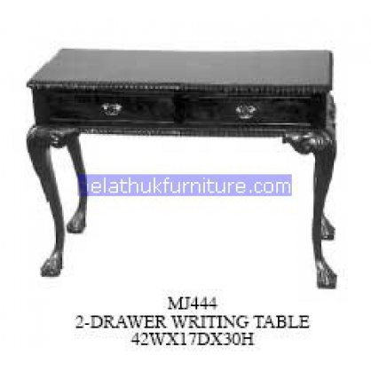 2 Drawer WritingTable Antique Reproductions   Indonesia Furniture