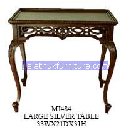 Large silver table Antique Reproductions   Indonesia Furniture