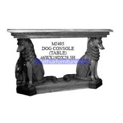Dog Console Table Antique Reproductions   Indonesia Furniture