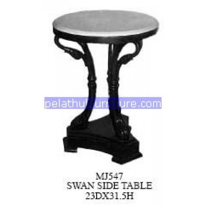 Swan Side Table Antique Reproductions   Indonesia Furniture