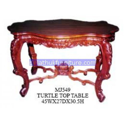 turtle top table Antique Reproductions   Indonesia Furniture