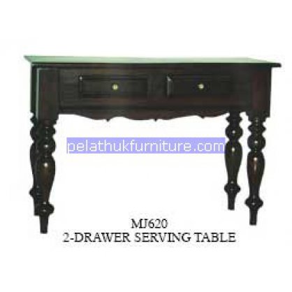 2 Drawer serving table Antique Reproductions   Indonesia Furniture