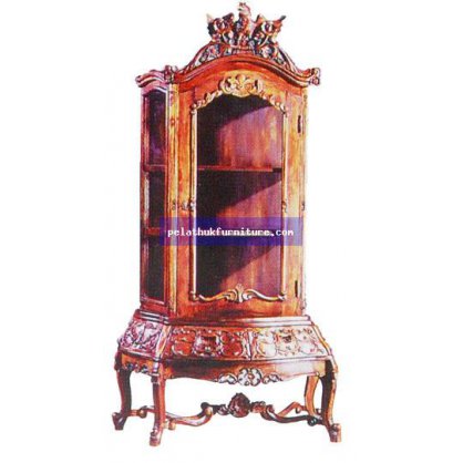 One Door Eagle Cabinet Antique Reproductions  Cabinets, Bookcases, Sideboards  Indonesia Furniture