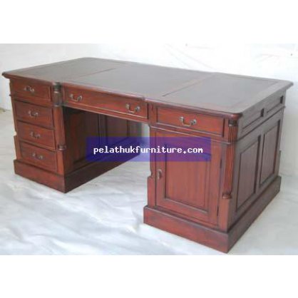 Partner Desk 150 cm Antique Reproductions  Desks, Bureaus and Writing Tables Indonesia Furniture