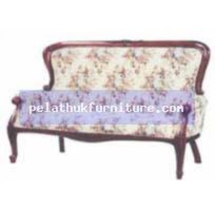 Plain Leg Sofa 3 Seater Antique Reproductions  Chairs, Stools and Sofas Indonesia Furniture