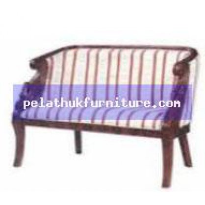 Regency Carved 2 Seater Antique Reproductions  Chairs, Stools and Sofas Indonesia Furniture