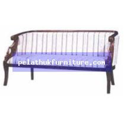 Regency Swan Carved 3 Seater Antique Reproductions  Chairs, Stools and Sofas Indonesia Furniture
