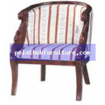 Regency Swan Carved Tub Chair Antique Reproductions  Chairs, Stools and Sofas Indonesia Furniture