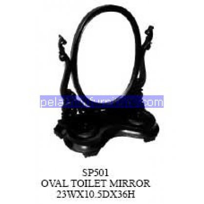 Oval Toilet Mirror Antique Reproductions   Indonesia Furniture