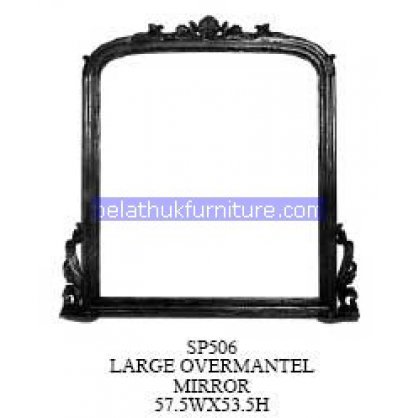 Large Overmantel Mirror Antique Reproductions   Indonesia Furniture