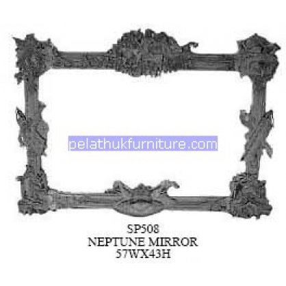 Neptune Mirror Antique Reproductions   Indonesia Furniture