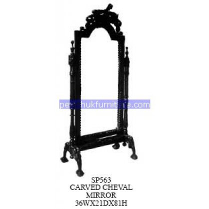 Carved Cheval Mirror Indonesia Furniture