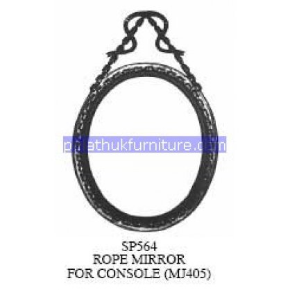 Rope Mirror Antique Reproductions   Indonesia Furniture