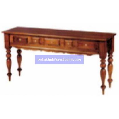 Serving Table with 5 Drawer Antique Reproductions  Side Tables, Small Tables and Consoles Indonesia Furniture