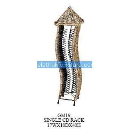 Single CD Rack Antique Reproductions   Indonesia Furniture