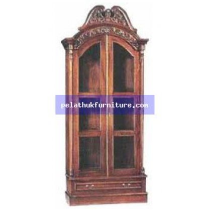 Two Door Cabinet with Drawer. Antique Reproductions  Cabinets, Bookcases, Sideboards  Indonesia Furniture