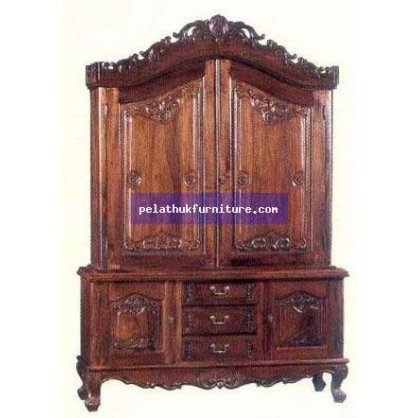 Two Door Display cabinet Antique Reproductions  Cabinets, Bookcases, Sideboards  Indonesia Furniture