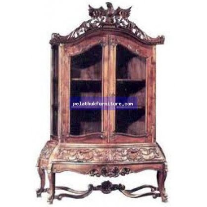 Two Door Eagle Cabinet Antique Reproductions  Cabinets, Bookcases, Sideboards  Indonesia Furniture