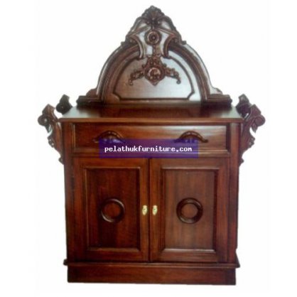 Victorian Washstand with Marble Antique Reproductions  Dressing Tables and Mirrors Indonesia Furniture
