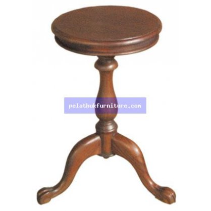 Wine Table Plain Leg 40 cm Antique Reproductions  Side Tables, Small Tables and Consoles Indonesia Furniture